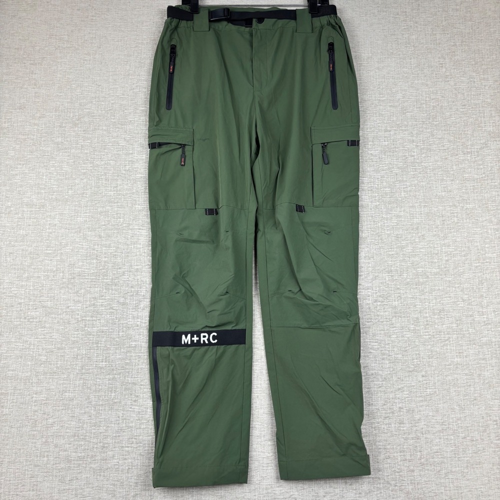M+RC Noir Mens Tactical Cargo Pants Olive Green Streetwear Size Medium
